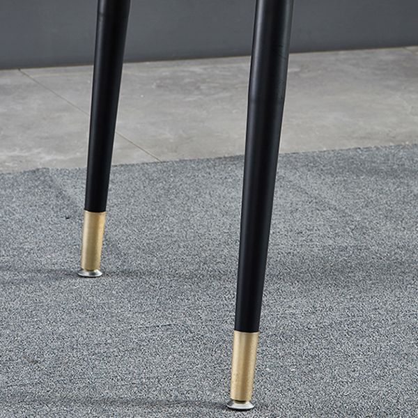 Glam Style 1/5/7 Pieces Dining Set with Stone Table Dining Furniture for Living Room