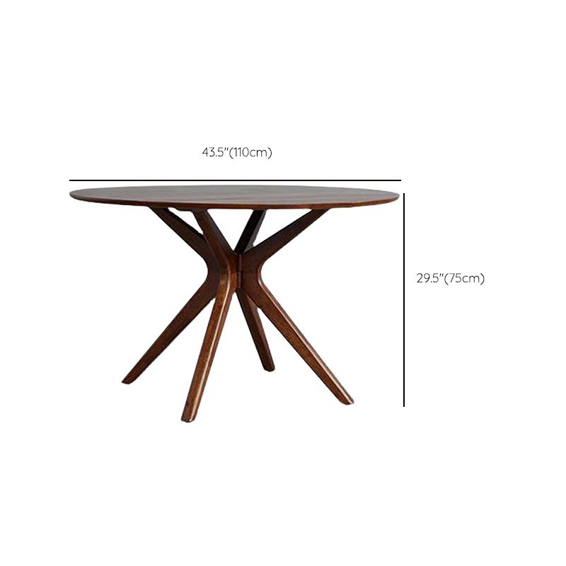 Kitchen Dinner Table Dining Room Round Solid Wood Dining Table