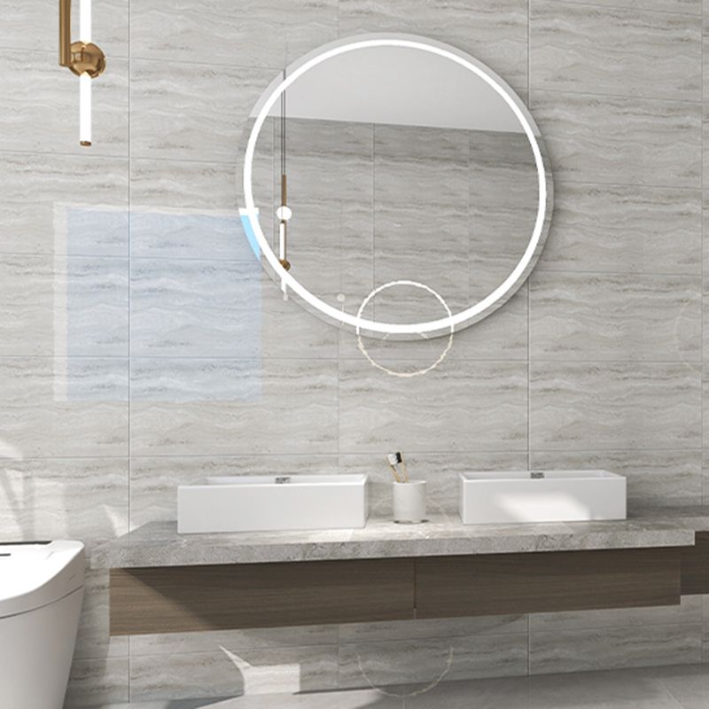 Single Tile Peel and Stick Backsplash Modern Style Bathroom Peel and Stick Backsplash