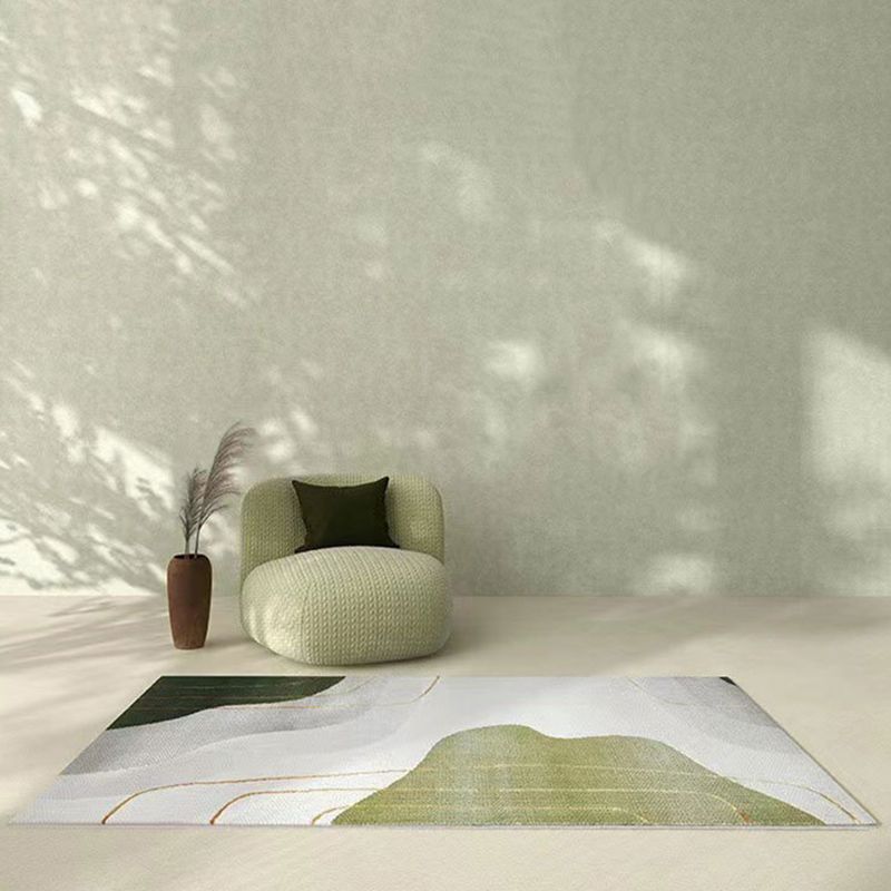 Animal Skin Modern Style Rug Rectangle Shape Stain Resistant Rug for Home Decor