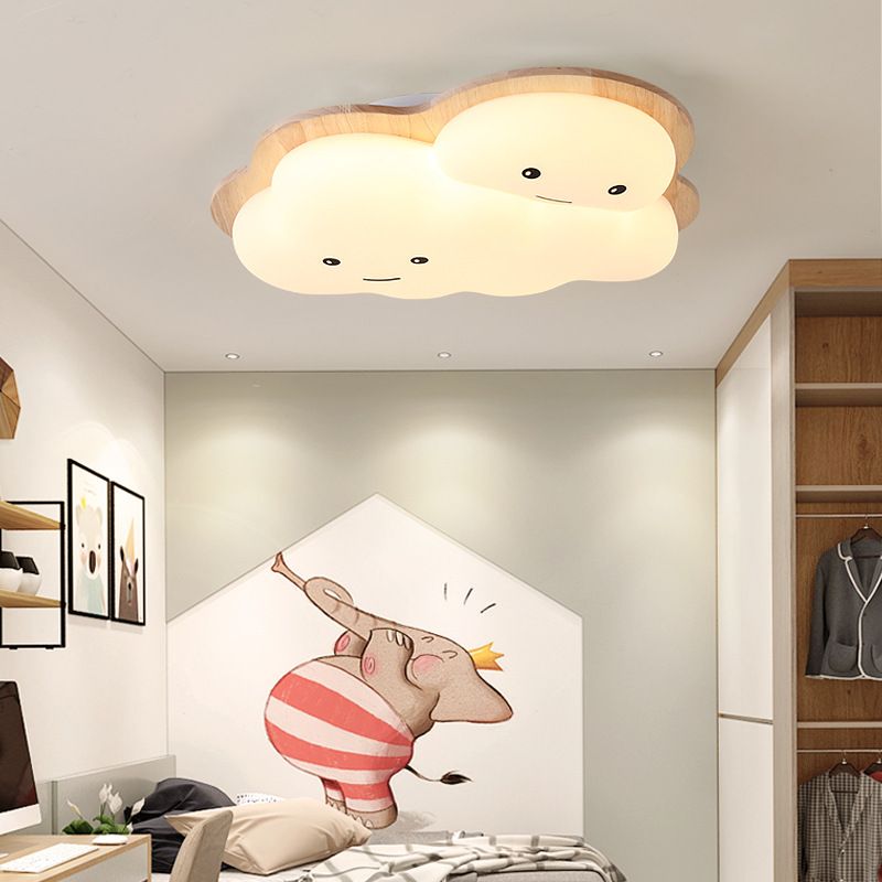 Modern eenvoudig dicht bij plafondverlichting LED-plafondlamp in Scandinavische stijl voor slaapkamer