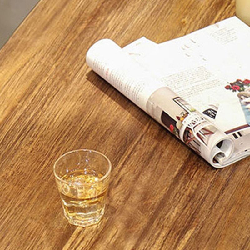 Industrial Wood Bar Set Wood 1/2/4/7/9 Pieces Rectangle Trestle Bistro Set in Natural