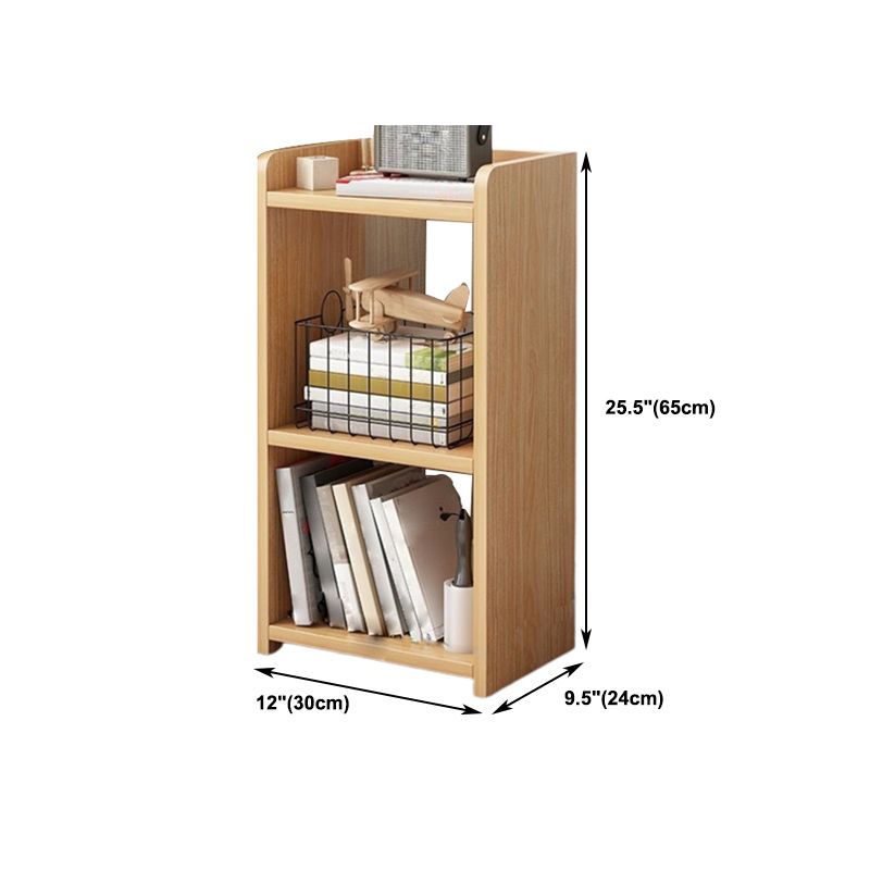 Contemporary Style Bookshelf Engineered Wood Bookcase for Office and Study Room