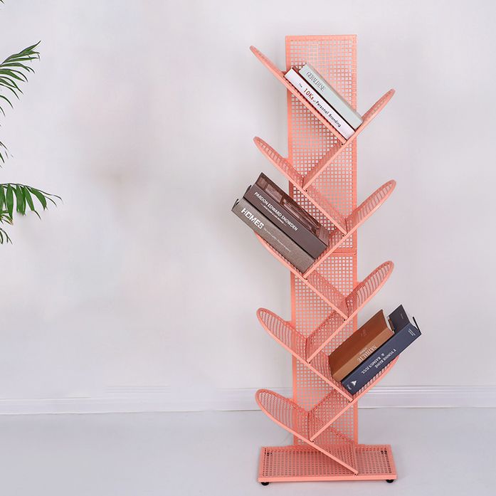 Modern Style Shelf Bookcase Metal Etagere Bookshelf with Shelves