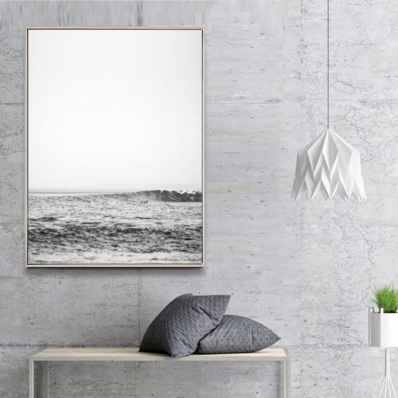 Canvas Textured Painting Modern Style Natural Landscape Wall Decor, Multiple Sizes Options