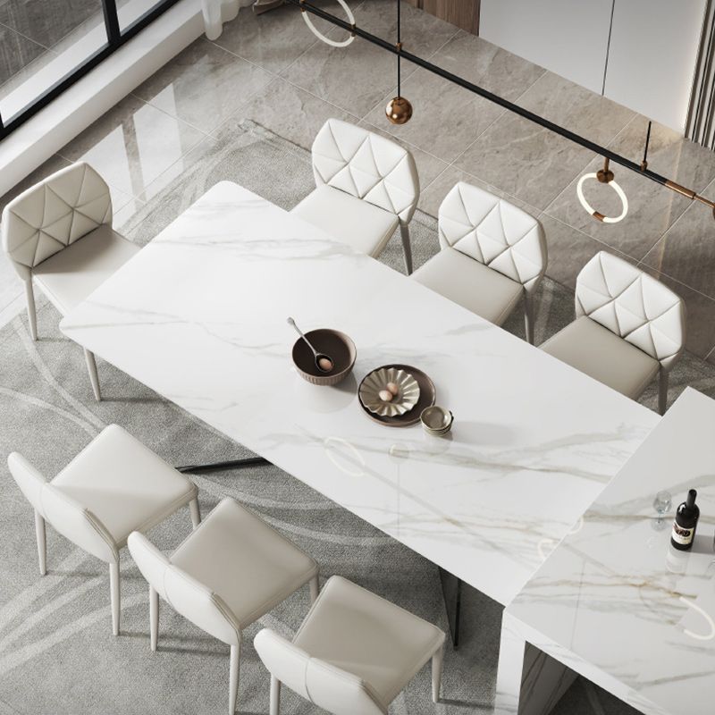 Modern 1/4/7 Pieces Dining Set Sintered Stone Dining Table Set for Home