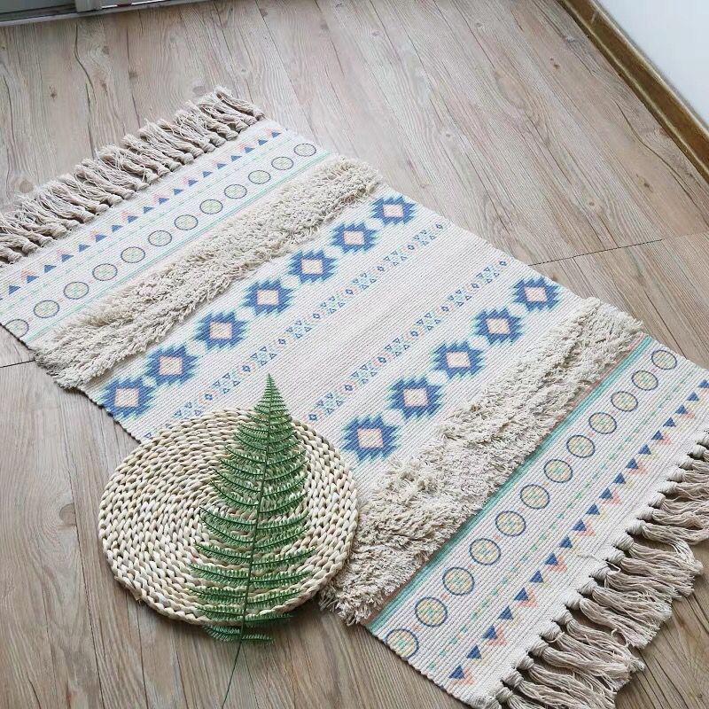 Boho Rapis de motif géométrique sans couture