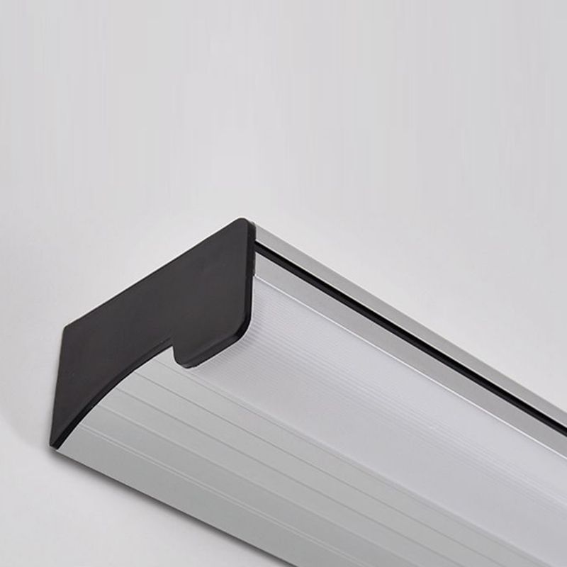 Lampada a specchio in alluminio Modern 1 funce da parete leggera per bagno