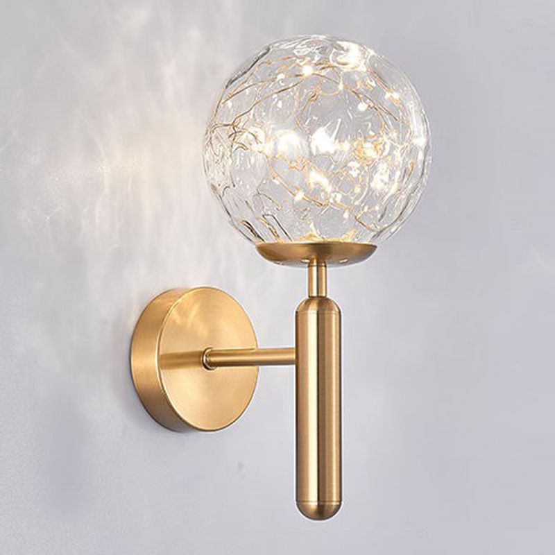 1 leichte Ballwandlichter moderner Stil von Glaswandbeleuchtung Ideen