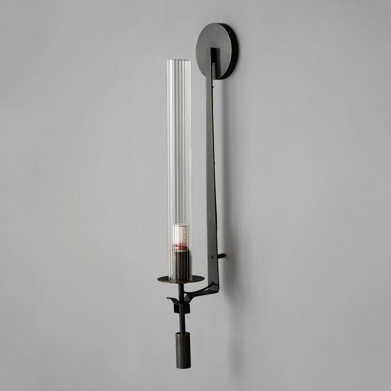 Industrial Wall Light Glass Shade Wall Light Sconce for Living Room