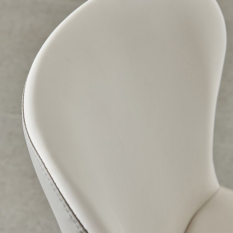 Silla de comedor de metal estilo moderno Sillas laterales sin brazos con respaldo (juego de 2)