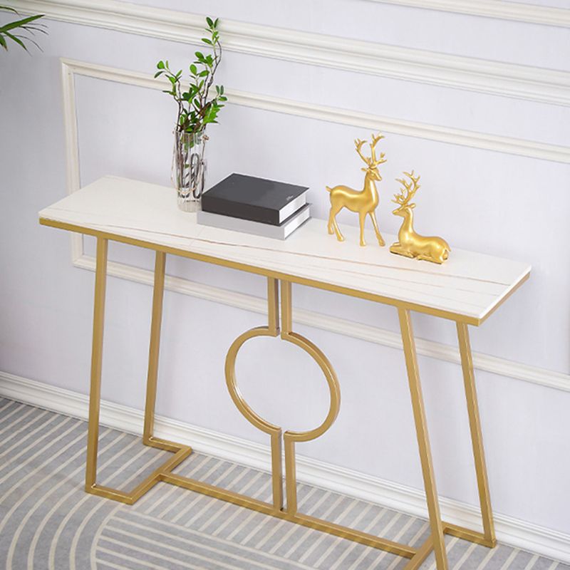 Modern Console Accent Table Antique Finish Sofa Console Table