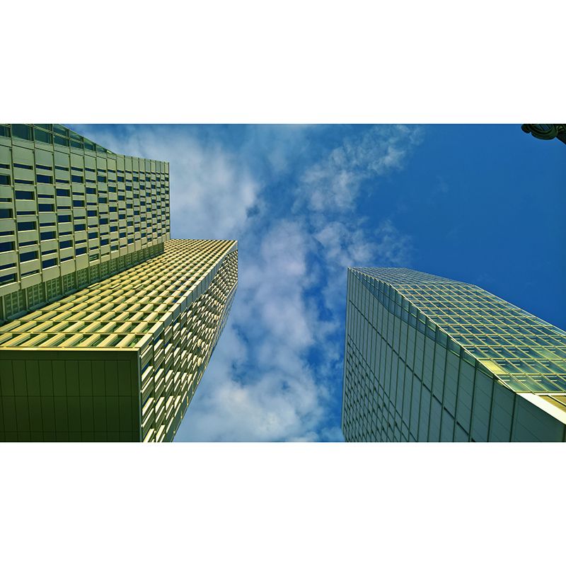 Building Wall Covering Murals Vinly Meeting Room Decoration, Water Resistant