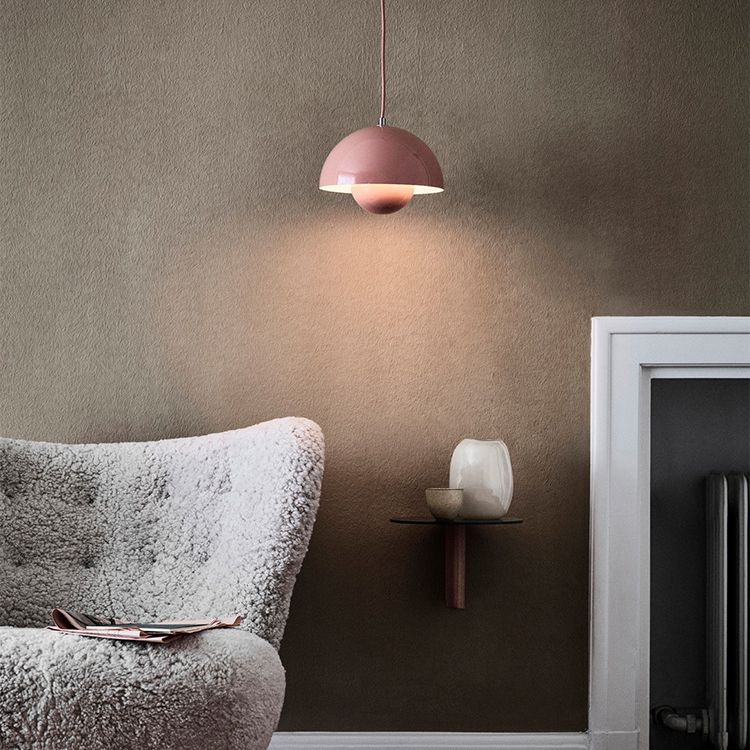 Publier de style moderne Hanging Light Metal 1-Light Pendant lampe pour le restaurant