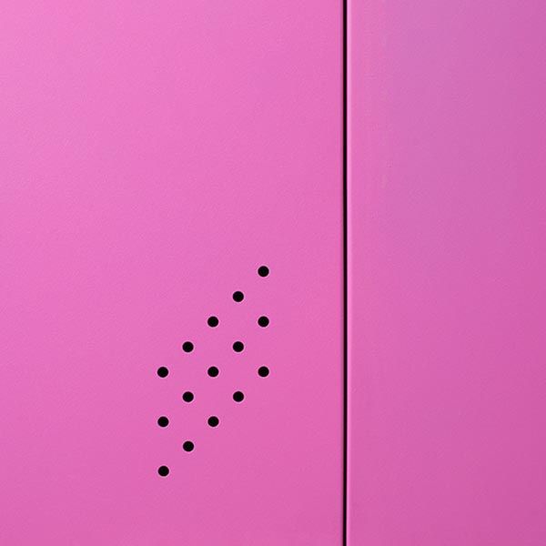 Hinged Steel Wardrobe Cabinet Contemporary Wardrobe Armoire for Home