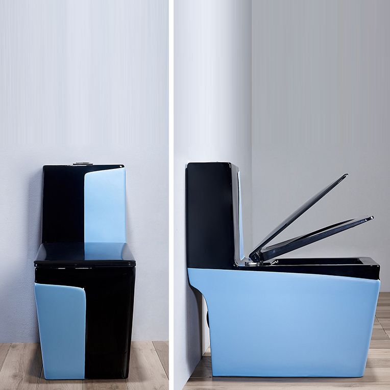 Modern All-In-One Toilet Bowl Floor Mounted Urine Toilet with Seat for Bathroom