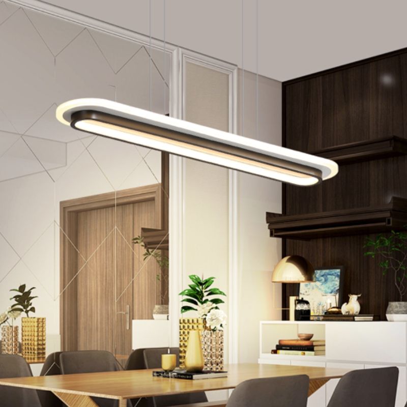 Simplicity Contemporary Island Light Geometric Lighting Fixture for Dining Room