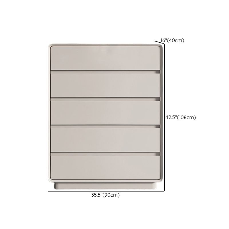 15.6-inch W Storage Chest Modern Manufactured Wood Storage Chest Dresser