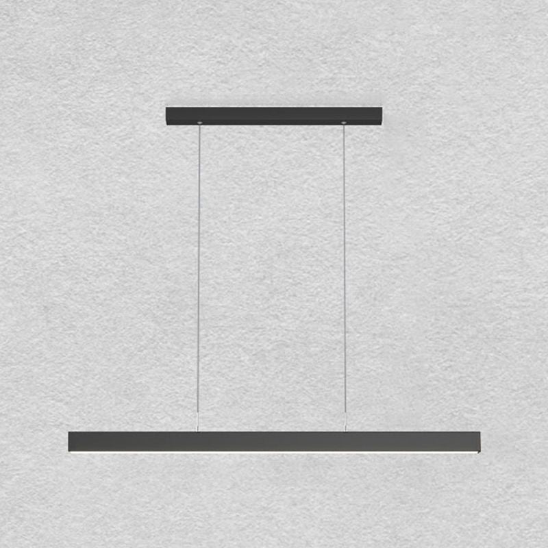 Modern Style LED Ceiling Chandelier Nordic Dining Room Long Linear Pendant Light