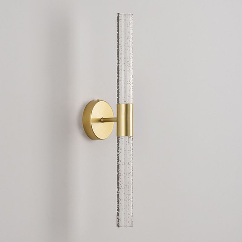Modernism Metal Wall Light Black/Golden Lighting for Room Hallway