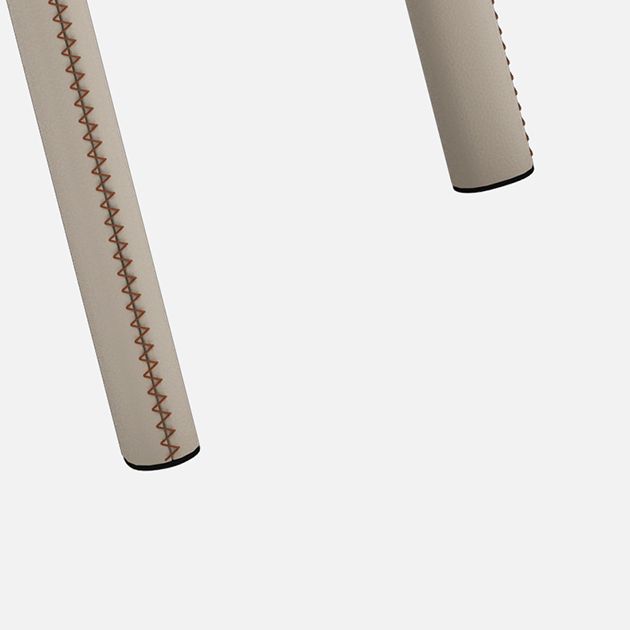 Silla de comedor de estilo moderno Silla auxiliar de cocina sin brazos con patas de metal