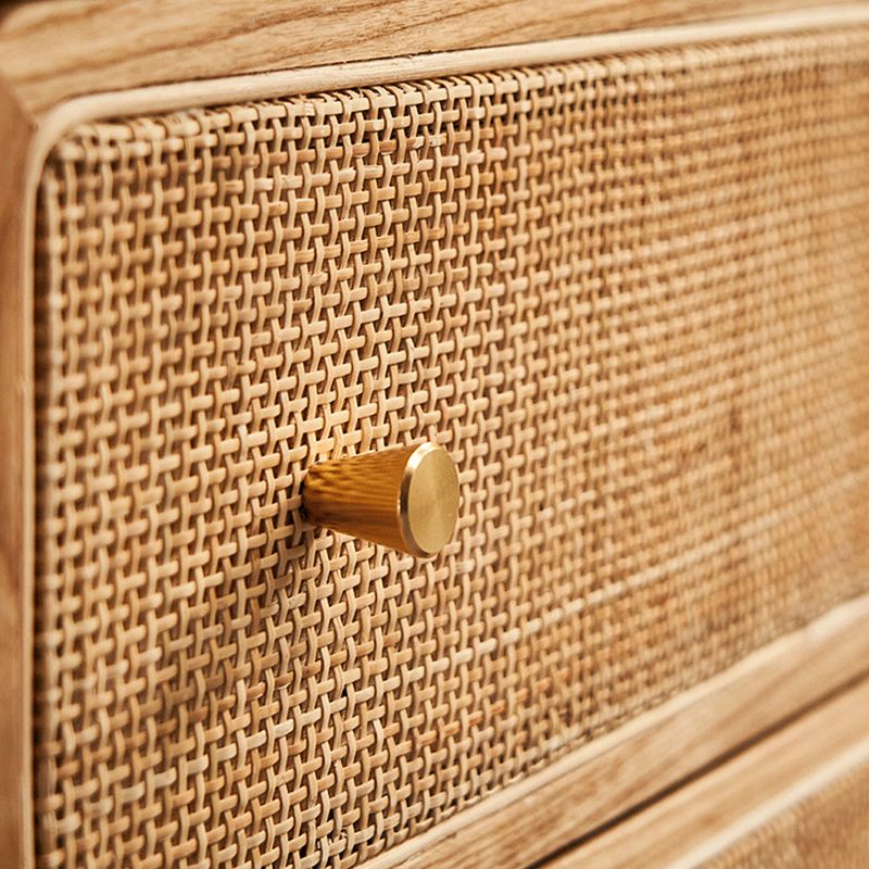 Traditional Storage Chest Dresser Dresser Wooden Chest with Drawers