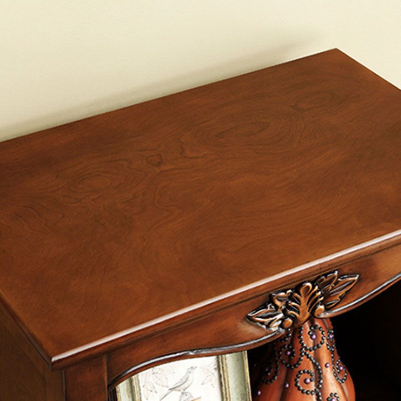 Modern Style Closed Back Bookshelf Standard Wood Bookcase with Shelves