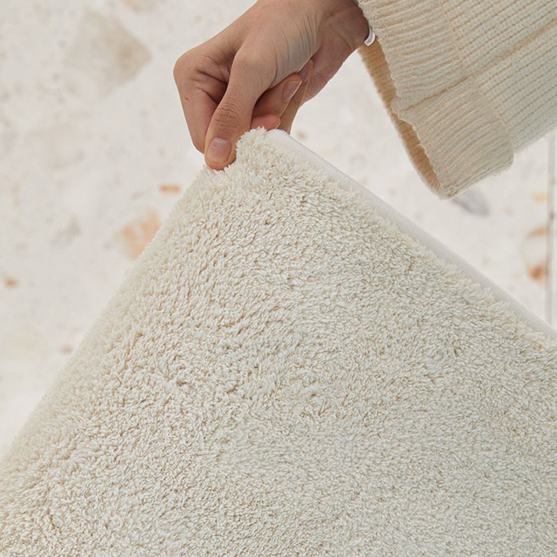 Brown Modern Rug Polyester Lattice Indoor Rug Washable Rug for Living Room