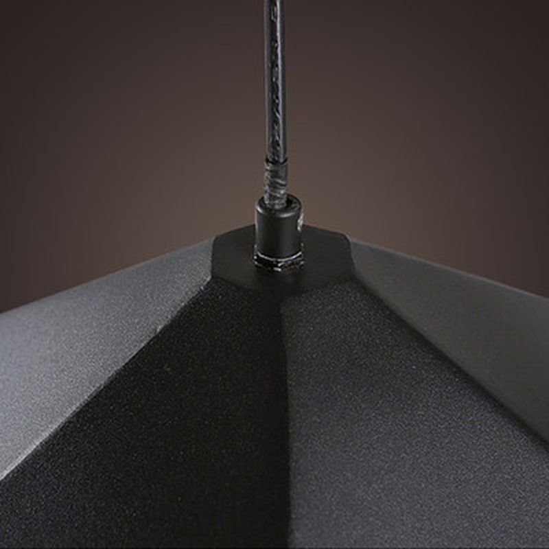 Diamond Dining Room Pendant Ceiling Light Modern Style Metal 1 Light Hanging Ceiling Light