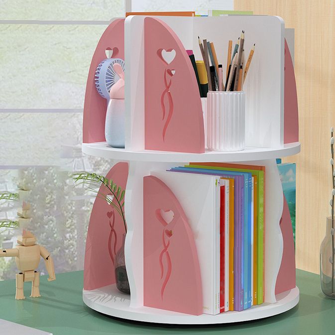 Engineered Wood Shelf Bookcase Contemporary Bookshelf for Office