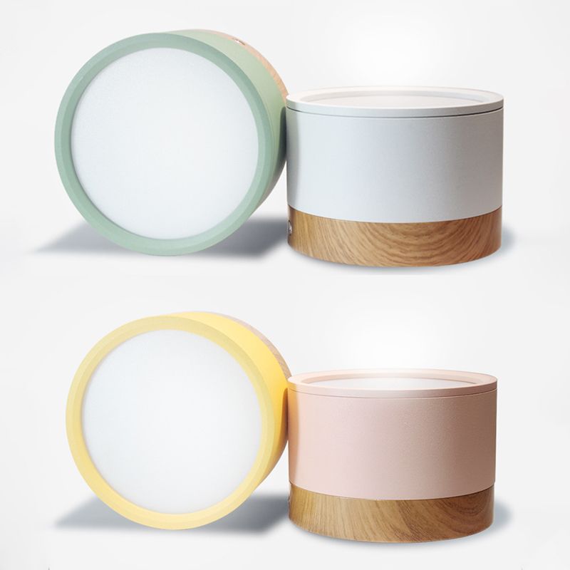 Appareil d'éclairage cylindrique en aluminium de bâti affleurant de foyer de Downlight de LED de Macaron