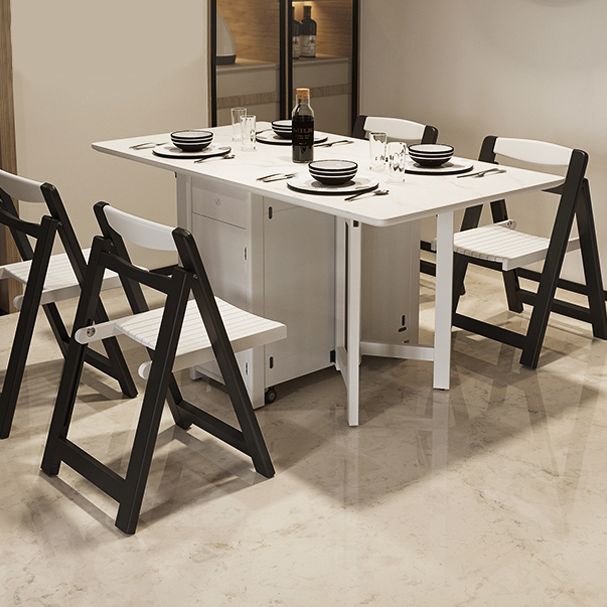 Mesa de comedor estándar de cocina contemporánea Mesa de comedor plegable (única mesa)