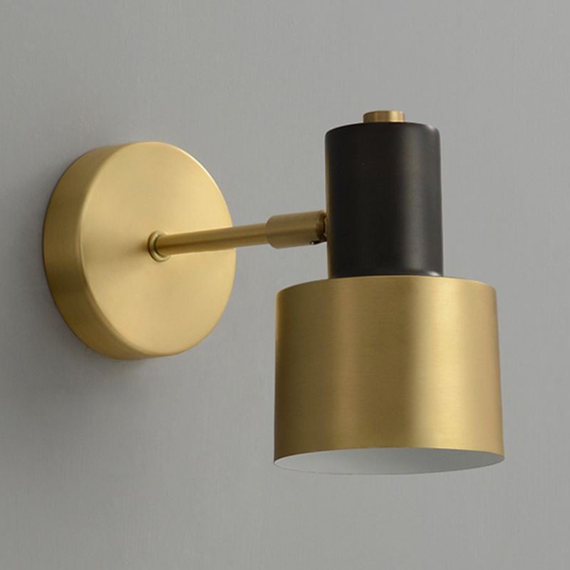 Goldene postmoderne Wandleuchte eine Lampenwandleuchte für Schlafzimmer