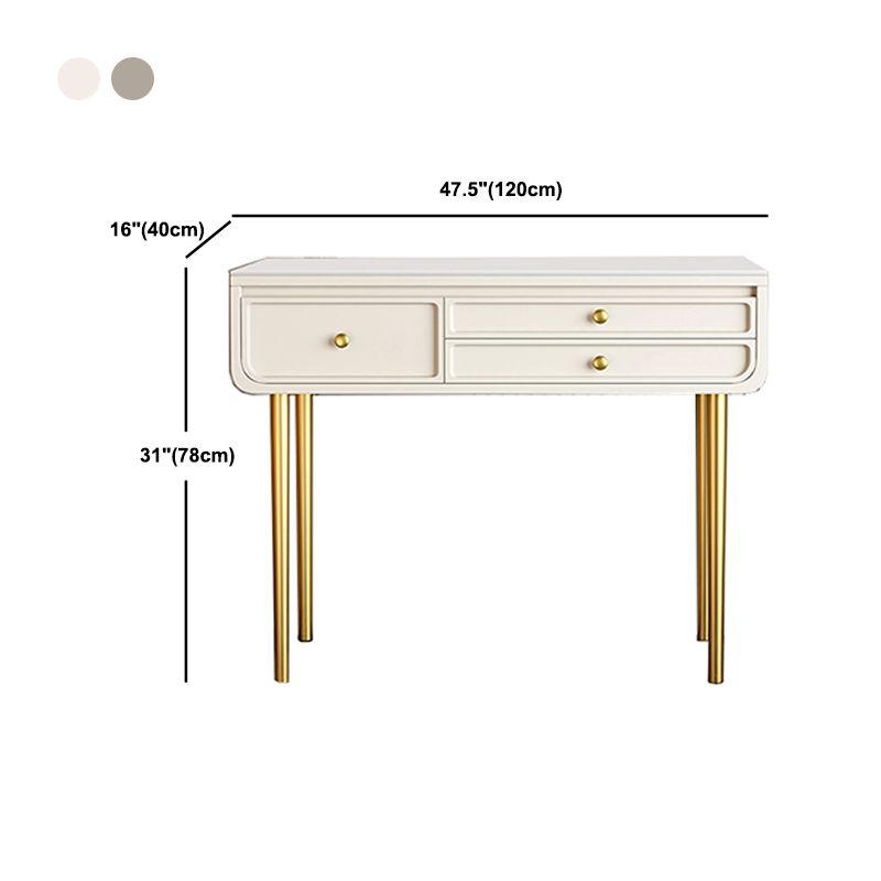Luxurious Make-up Vanity 3/5 Drawers Stain Resistant Dresser