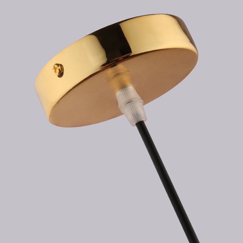 Metall postmoderne Anhänger Licht 1 Lichthänge Deckenleuchte für Esszimmer