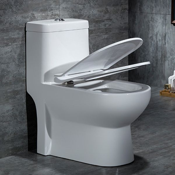 Traditional 1-Piece Toilet Floor Mounted White Urine Toilet for Bathroom