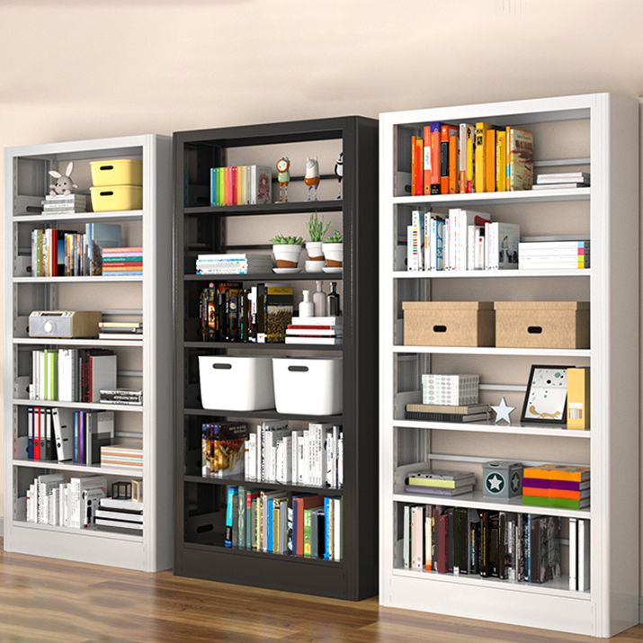 Urban Open Back Shelf Bookcase Standard Steel Bookshelf for Study Room
