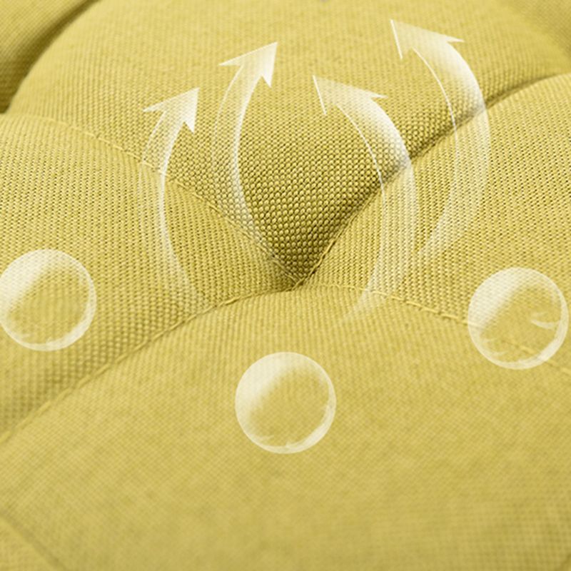 Modern Style Ottoman Cotton Square Indoor Ottoman with Storage