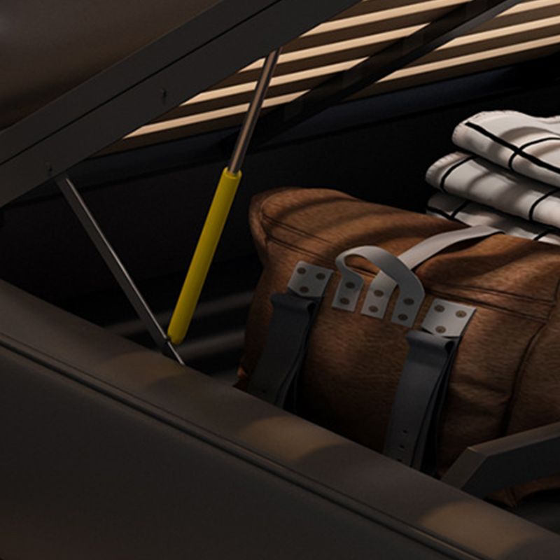 Contemporary Upholstered Mattress Included with Headboard Rectangular Bed