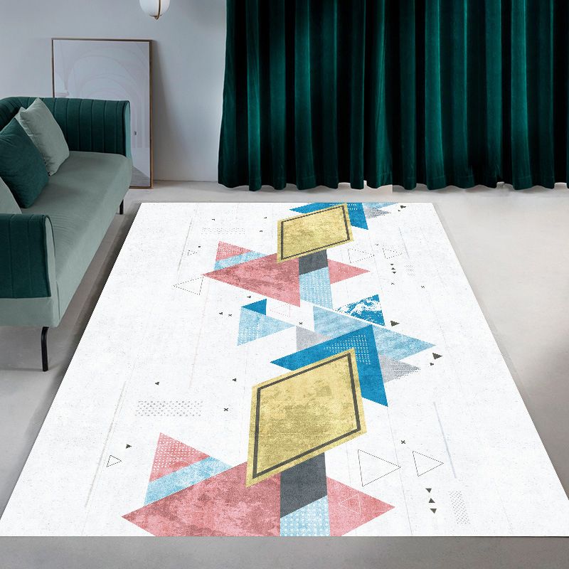 Gouden Circle Rug Polyester Modern Indoor Tapijt Non-slip achterste tapijt voor woningdecoratie