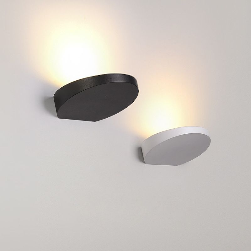 Arc Shade Wall Lighting Modern Simple Creative Style Metal 1 Lights Sconce Lamp for Aisle Indoor
