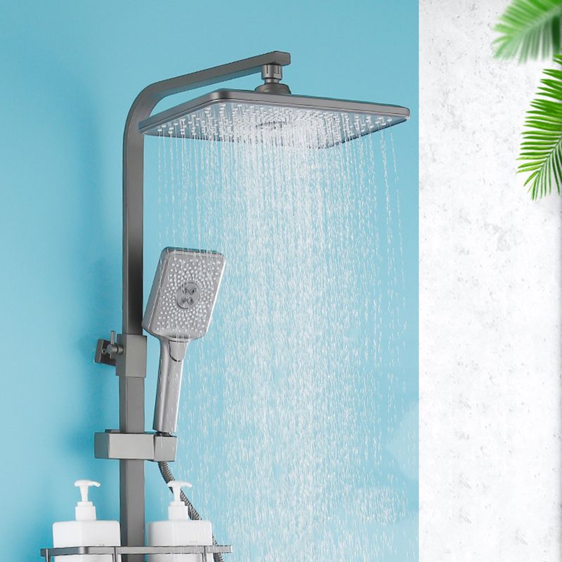 Modern Style Shower System Wall Mounted Spot Resist Handle Lever Shower System