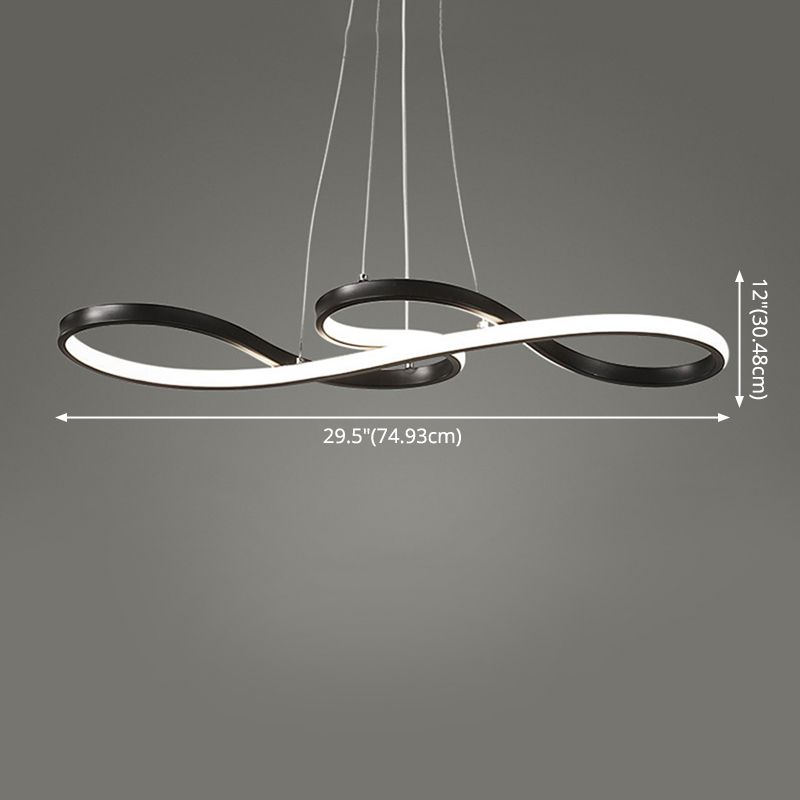 29.5 "brede moderne stijl hangende verlichtingsarmaturen voor eetkamer slaapkamer woonkamer