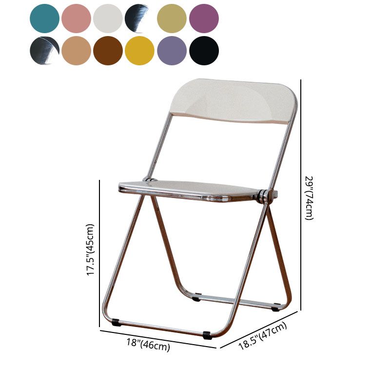 Silla de comedor moderna sin brazos, silla lateral de comedor de plástico para uso en restaurantes