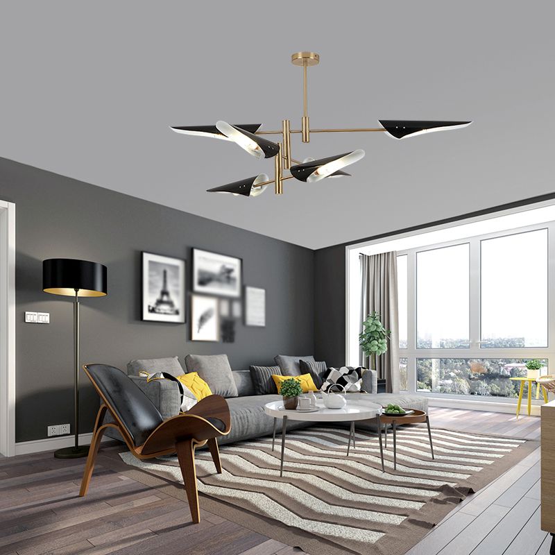 Modern Style Metal Chandelier Light Simple Pendant Light for Dining Room