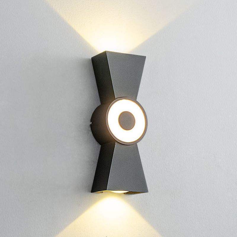 Chinese Knot Shaped Creative LED Wall Lamp Modern Simplicity Style Ambiance Decorative Wall Sconce for Courtyard Aisle