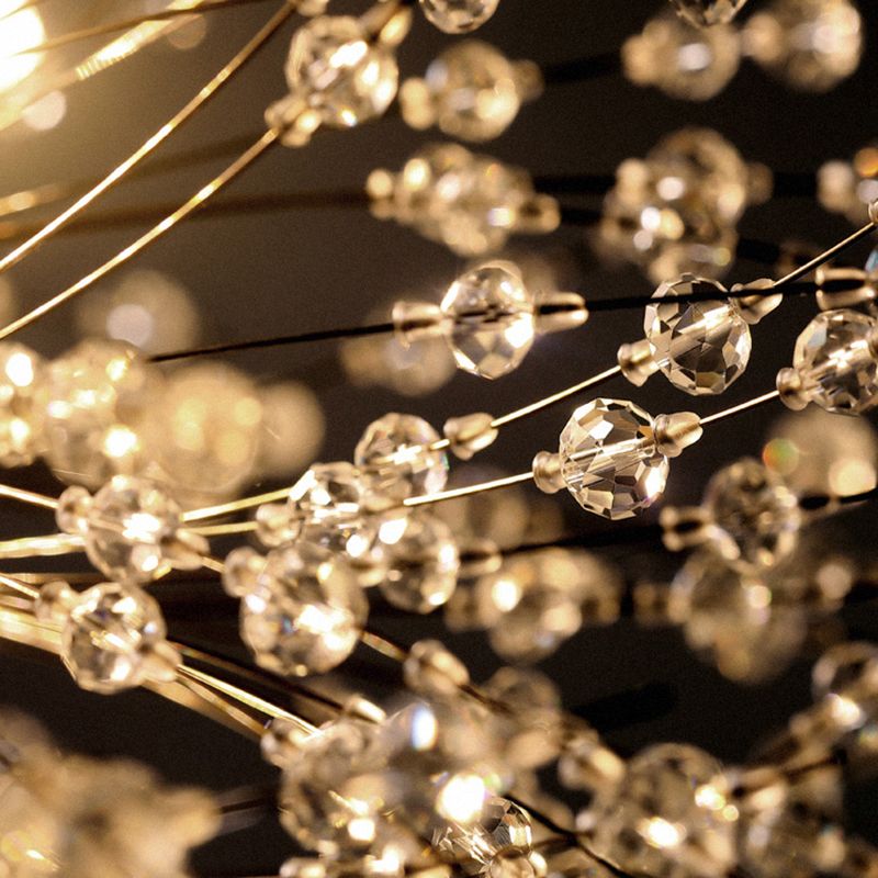 Contemporary Creative Crystal Island Light Fixture for Drawing Room Bedroom