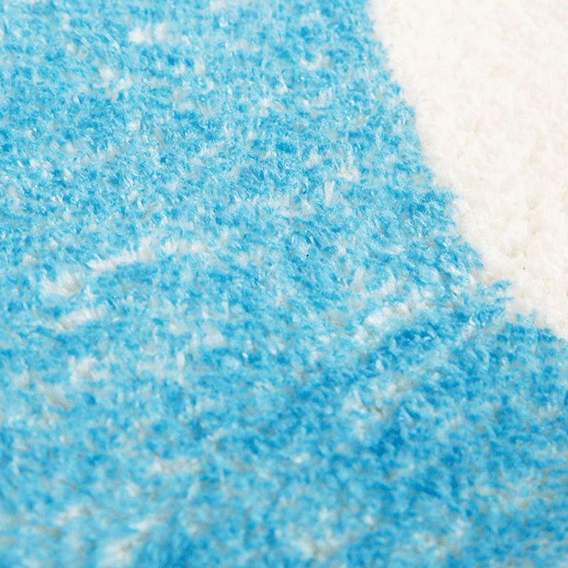 Novelty Colorblock Rug Morandi Color Modern Area Rug Polyester Easy Care Carpet