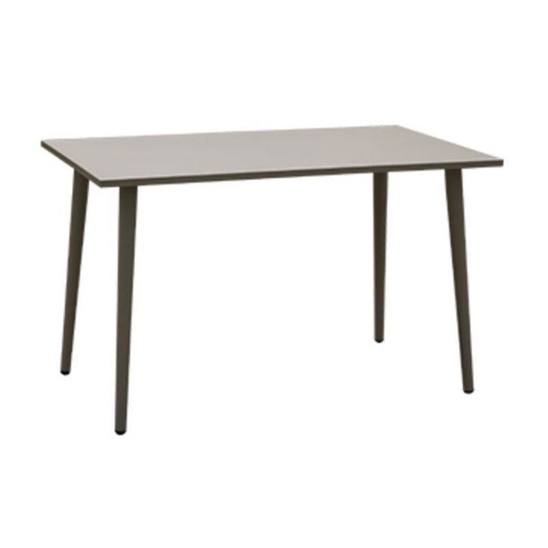 Boho Style Gray Dining Set Metal 1/5 Pieces Water Resistant Dining Set