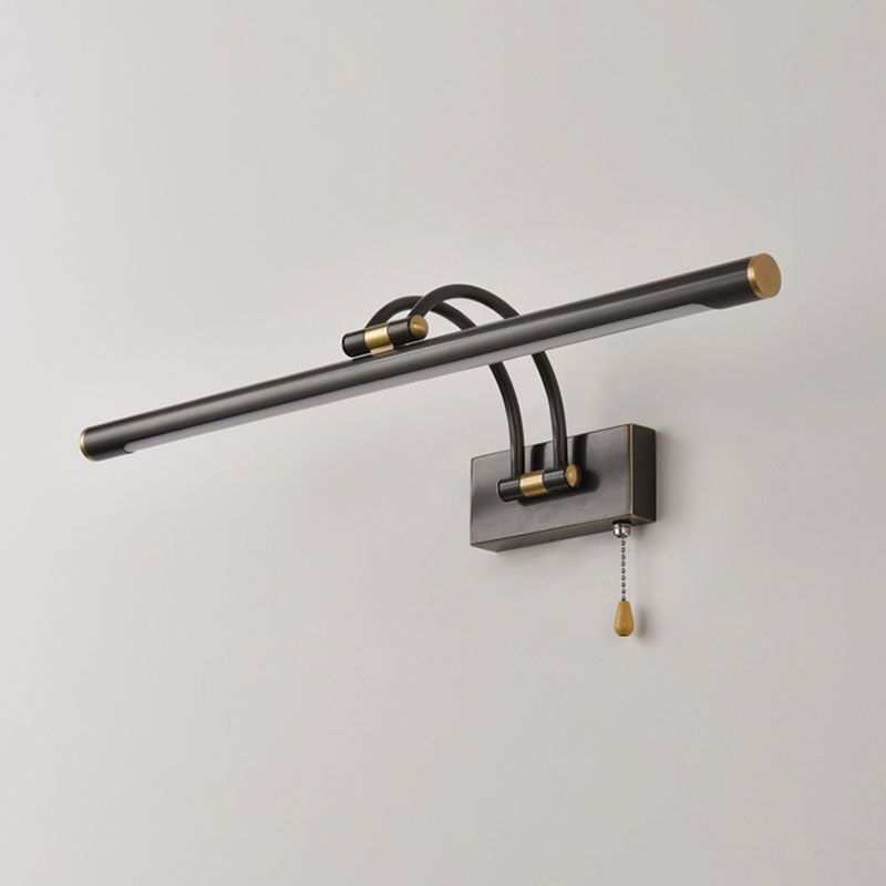 Vanité de vanité linéaire Lumière postmoderne à 1 lumière Appiculture murale pour salle de bain